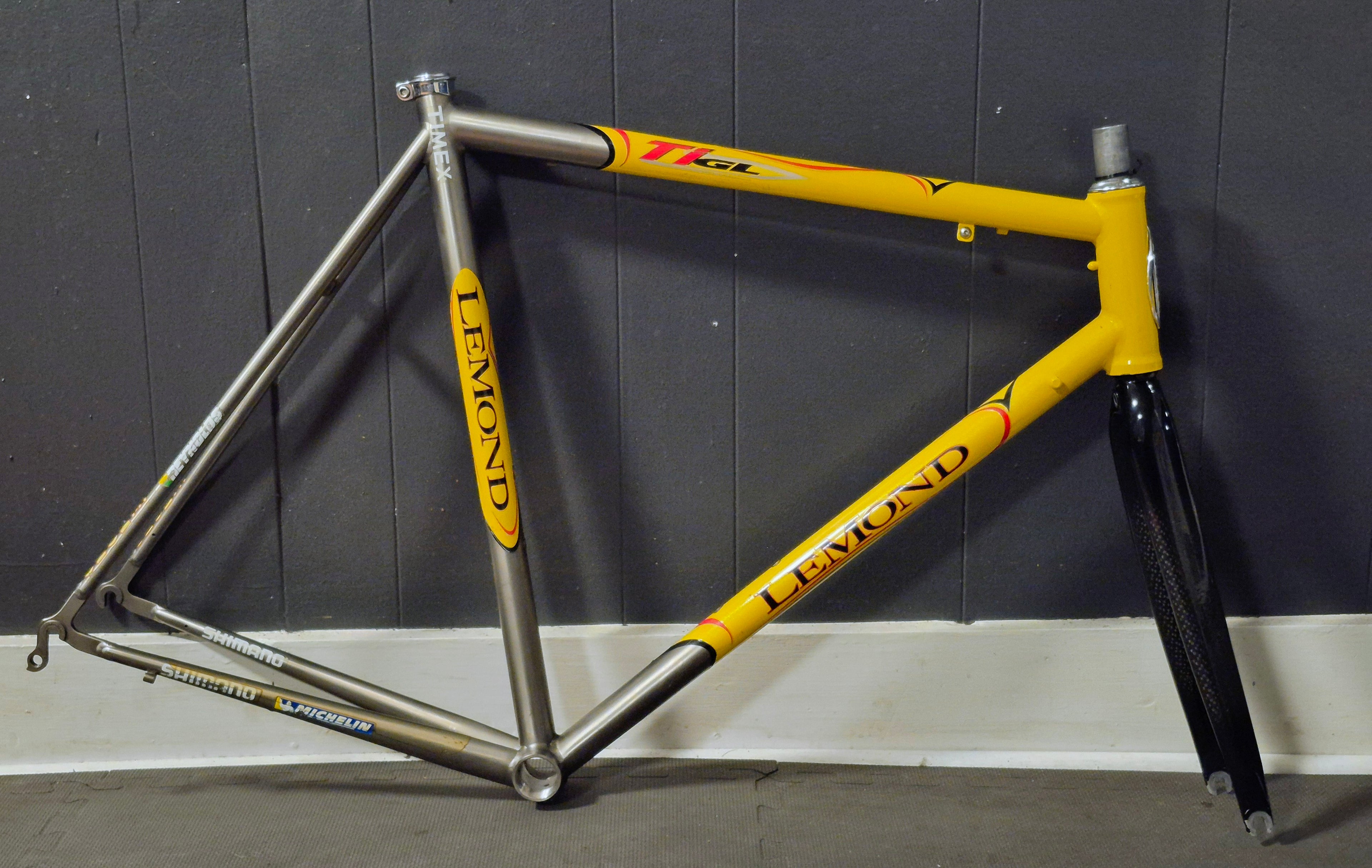 Lemond Ti Frameset Team bike 56cm