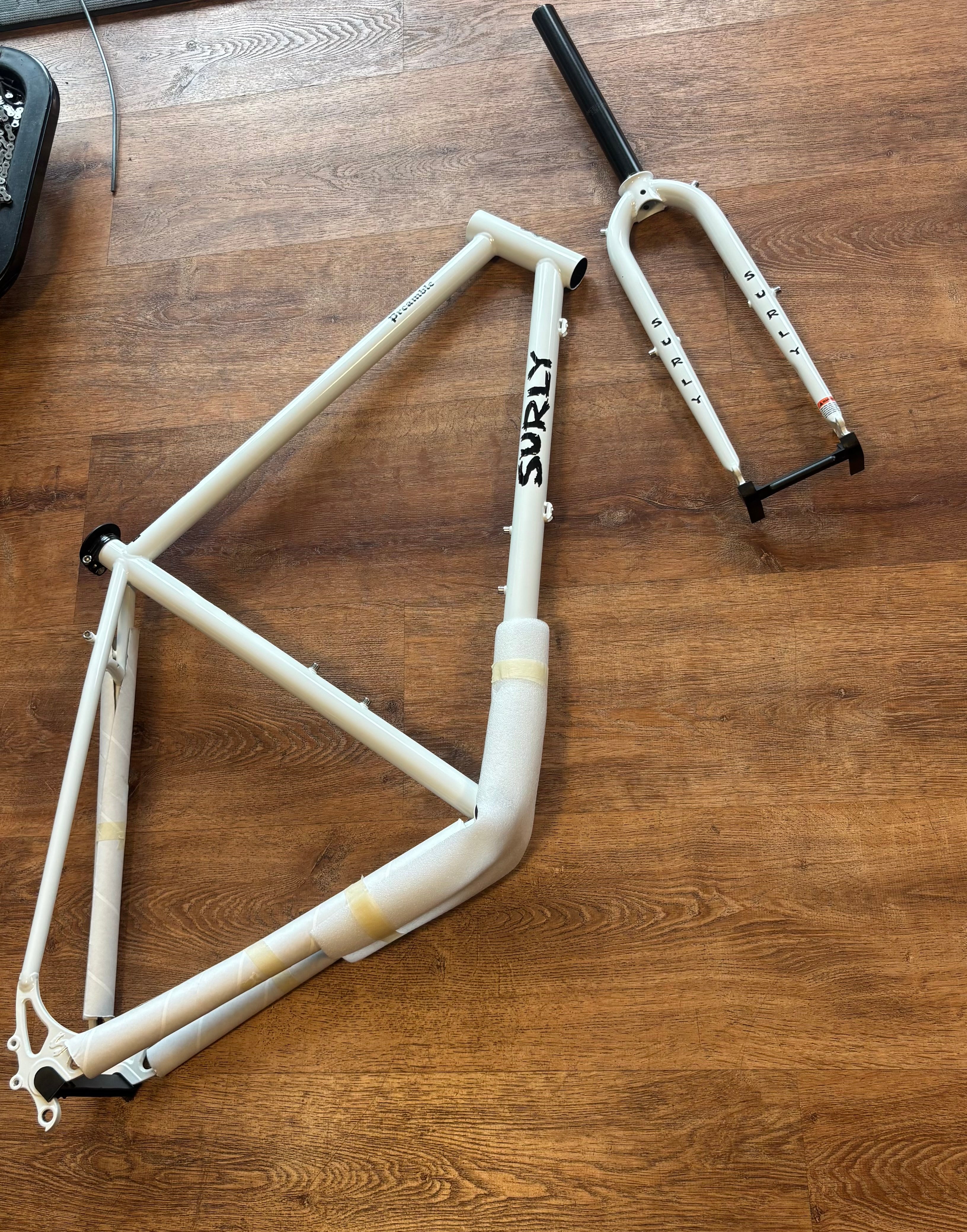 Surly Preamble Frameset Thorfrost White Small