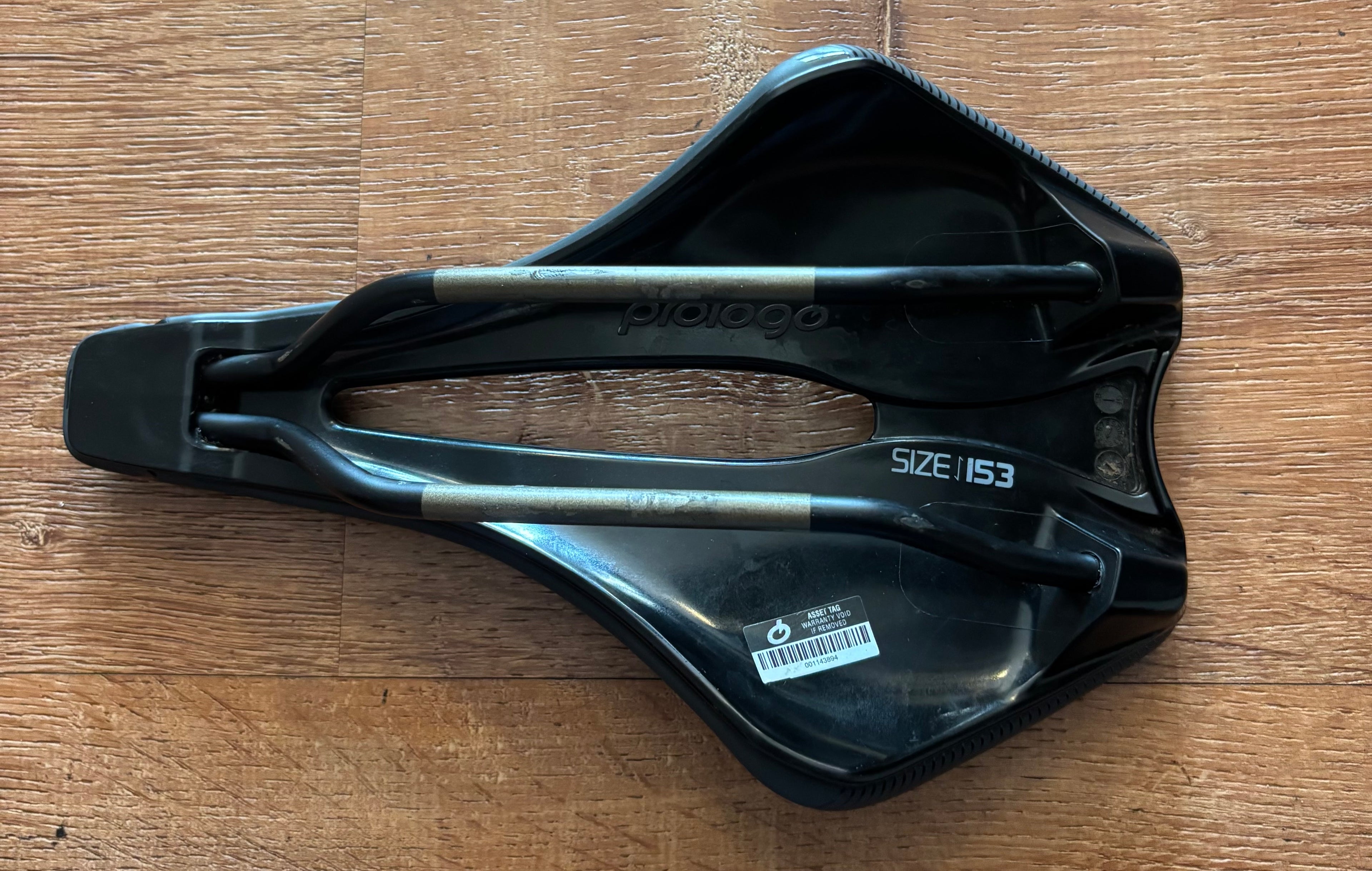 Prologo Dimension Space 153mm T 4.0 Rail Bicycle Road Triathlon Saddle