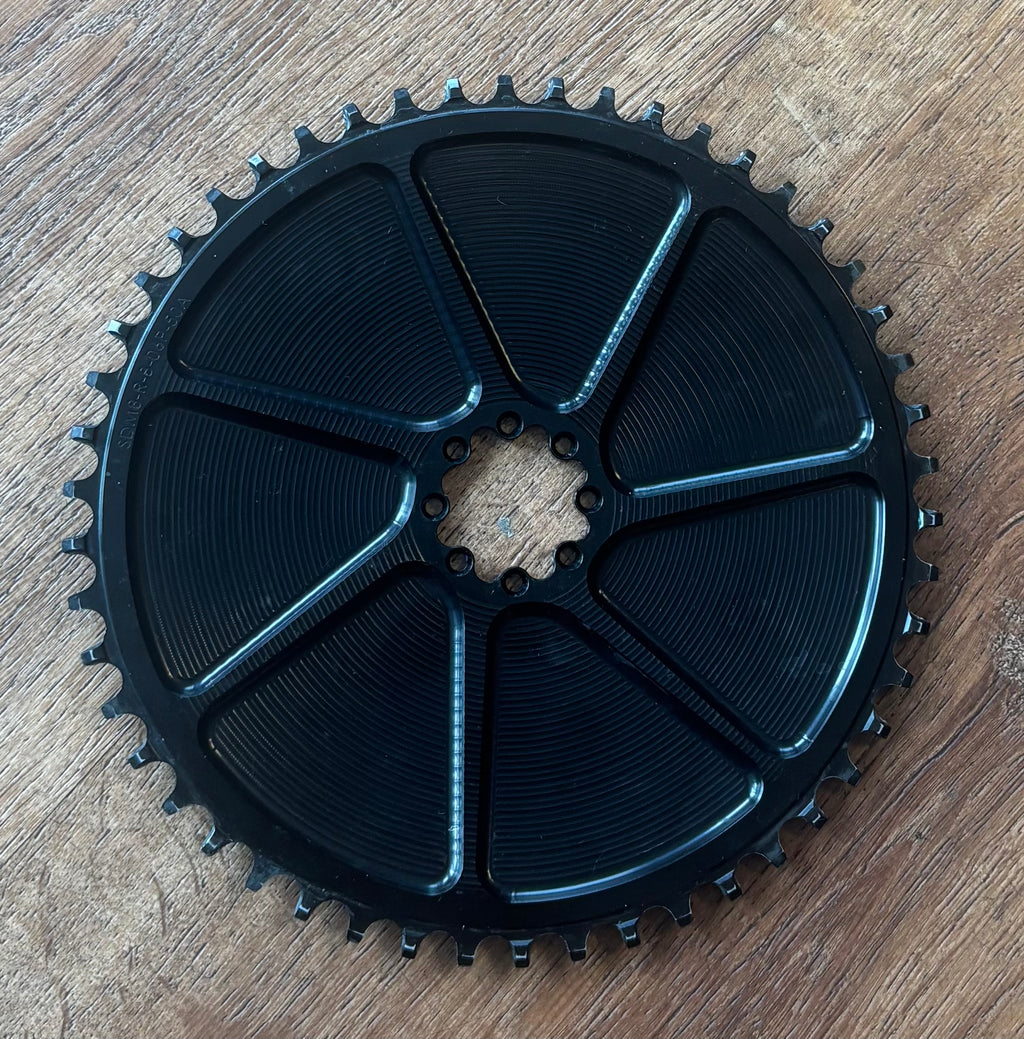 Used Wolf Tooth Aero Direct Mount Chainring 50t Sram 8-bolt Black