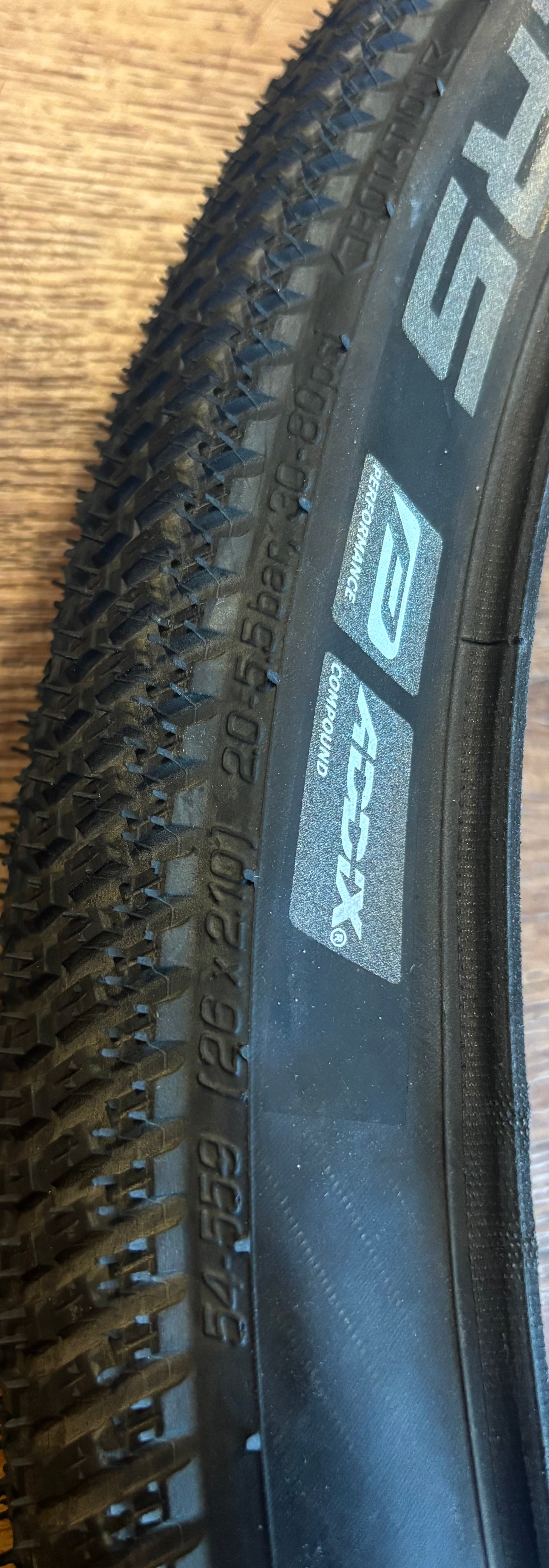 pair of Schwalbe Billy Bonkers 26x2.10 Folding Blackwall Gravel Tire