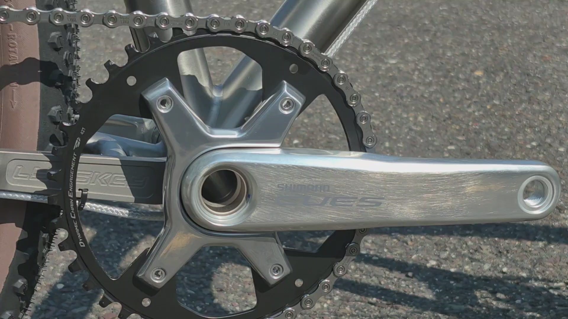 New 56cm Lynskey Odyssey titanium gravel bike custom build