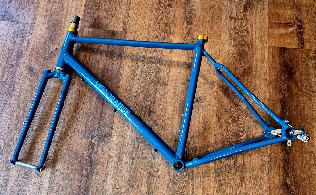 Large Velo Orange Chessie frameset blue
