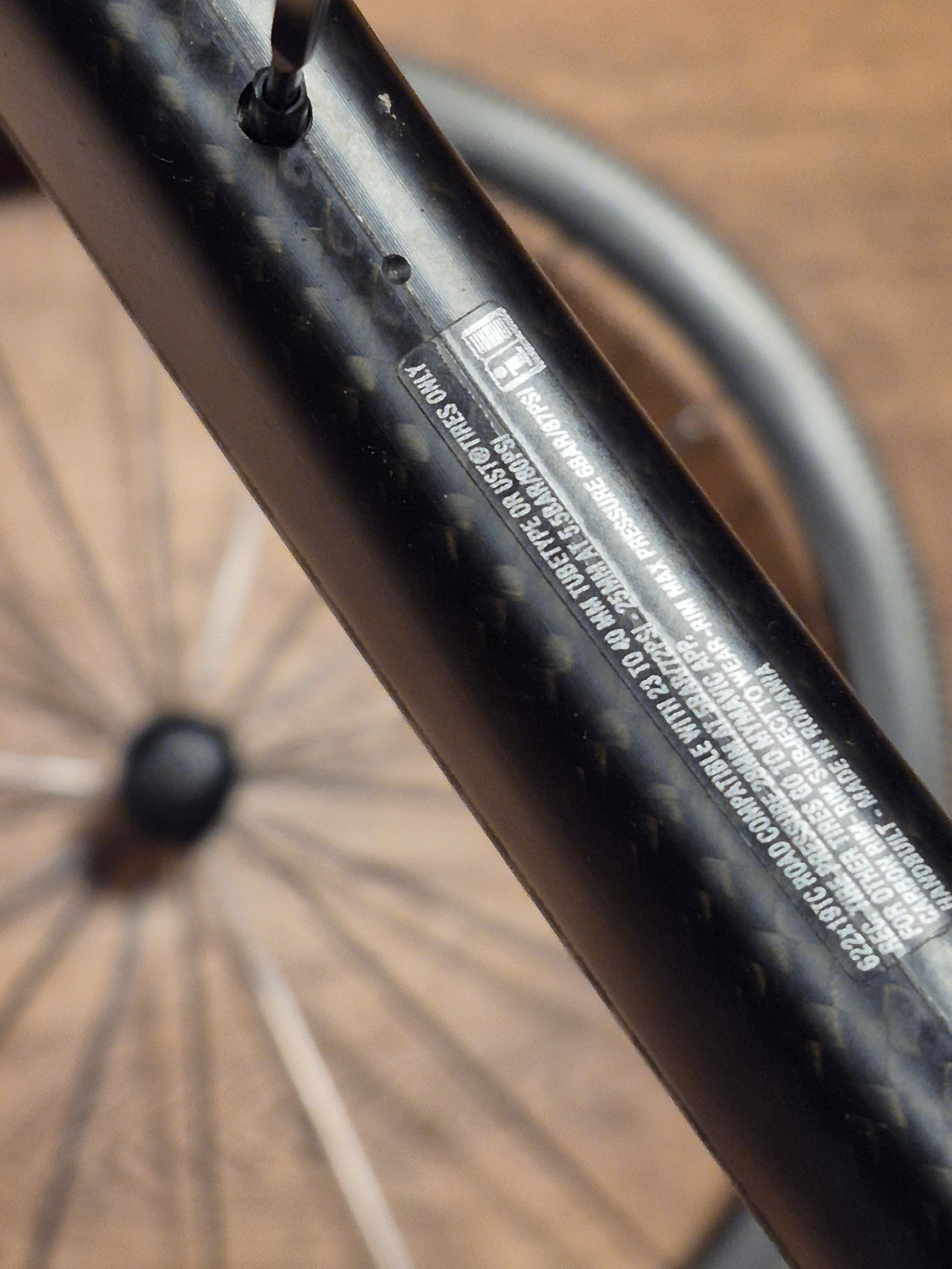 Mavic Carbon wheelset rim brake Campagnolo