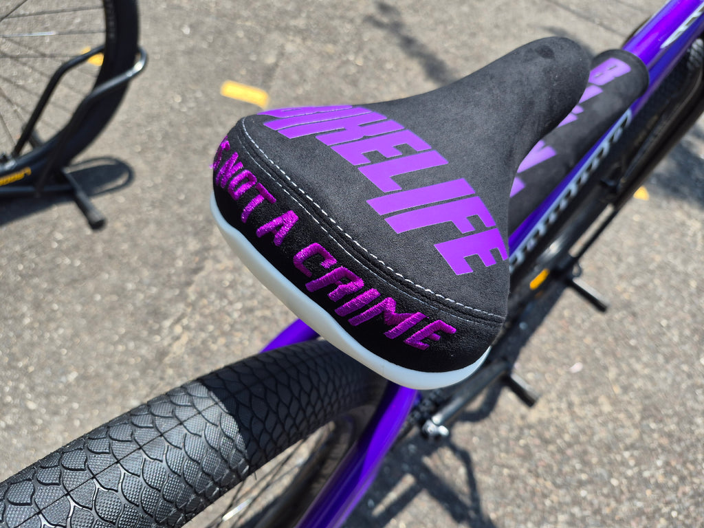 NEW Mafia OW BOMMA wheelie bike BIG BMX purple