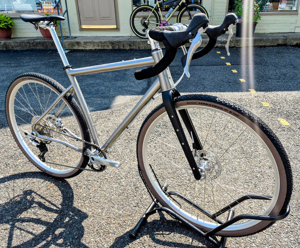New 56cm Lynskey Odyssey titanium gravel bike custom build