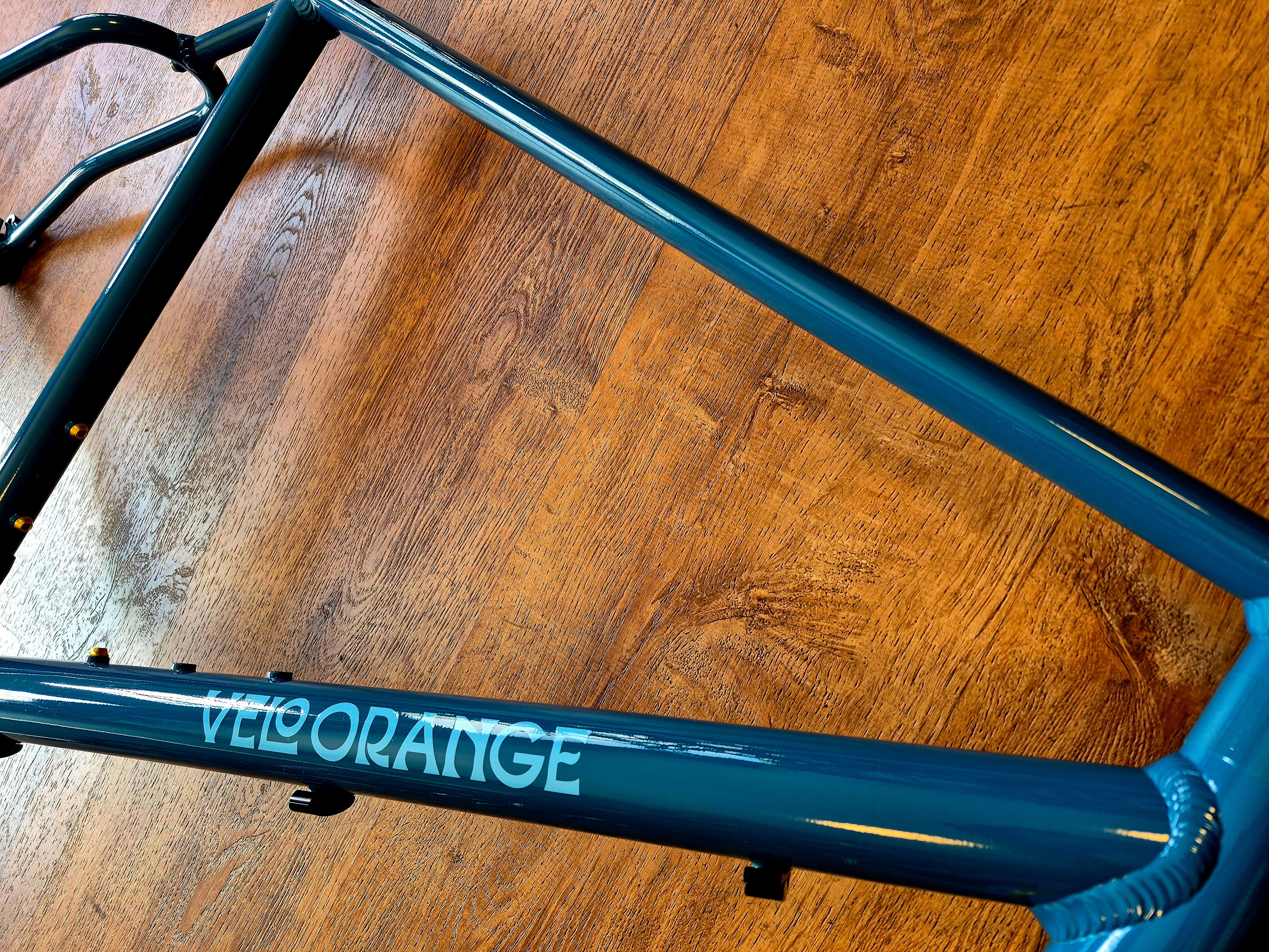 Large Velo Orange Chessie frameset blue
