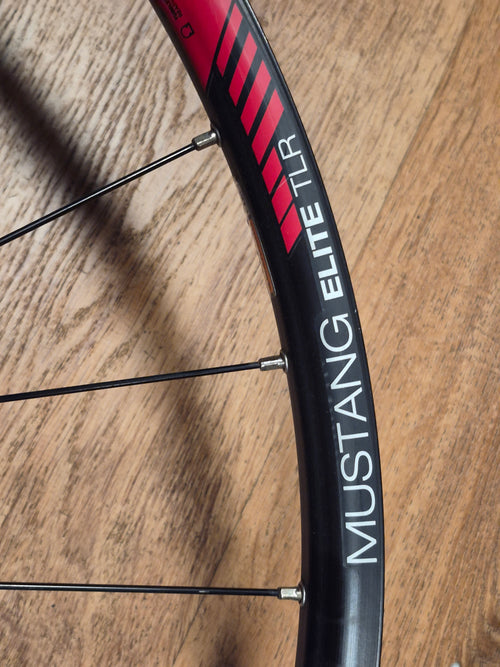 Bontrager Mustang TLR disc wheelset qr