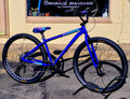 New Mafia Thrust big BMX WHEELIE bike Blue 29 geared