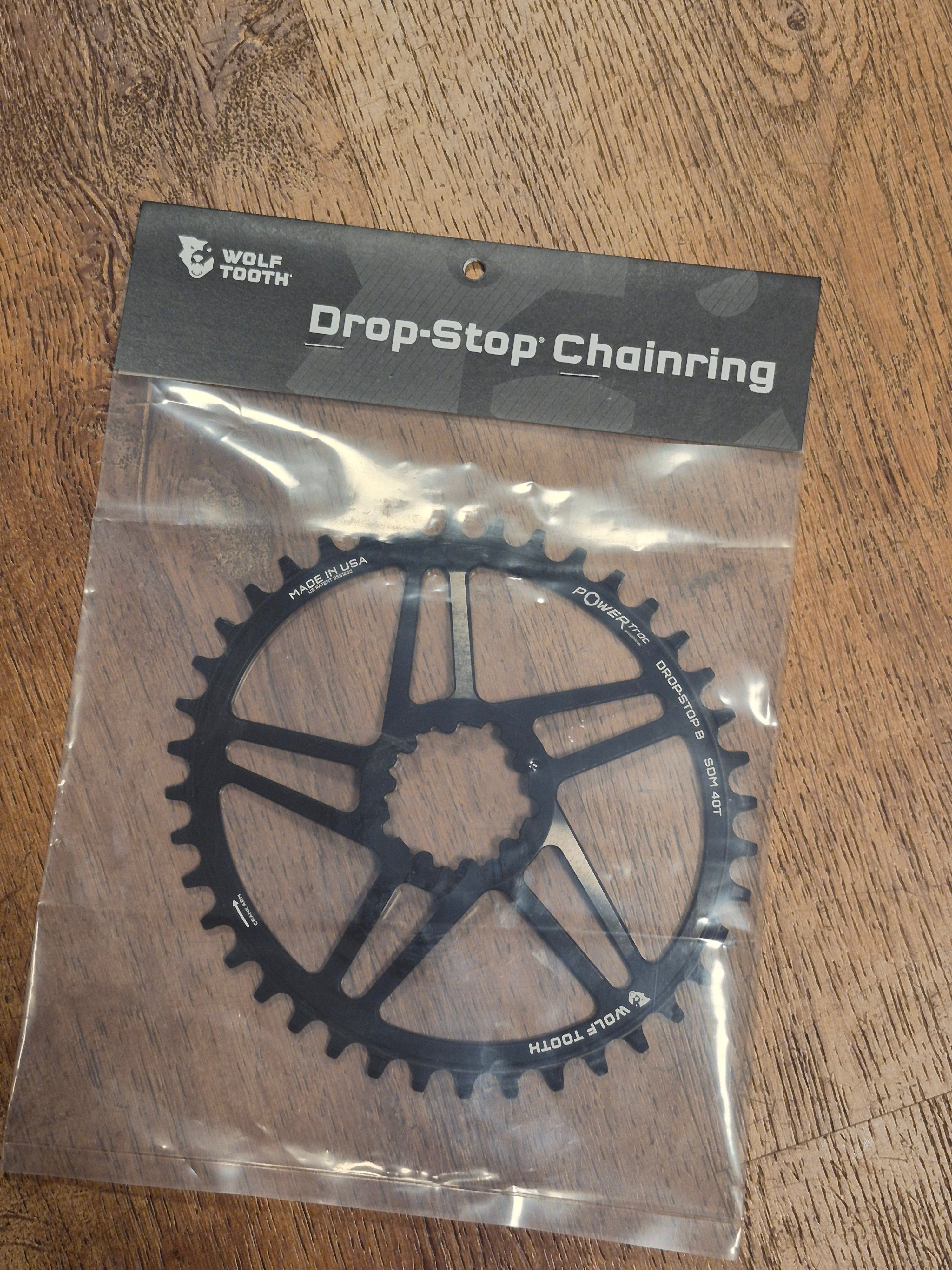 Wolftooth 40t chainring oval Sram 3 bolt