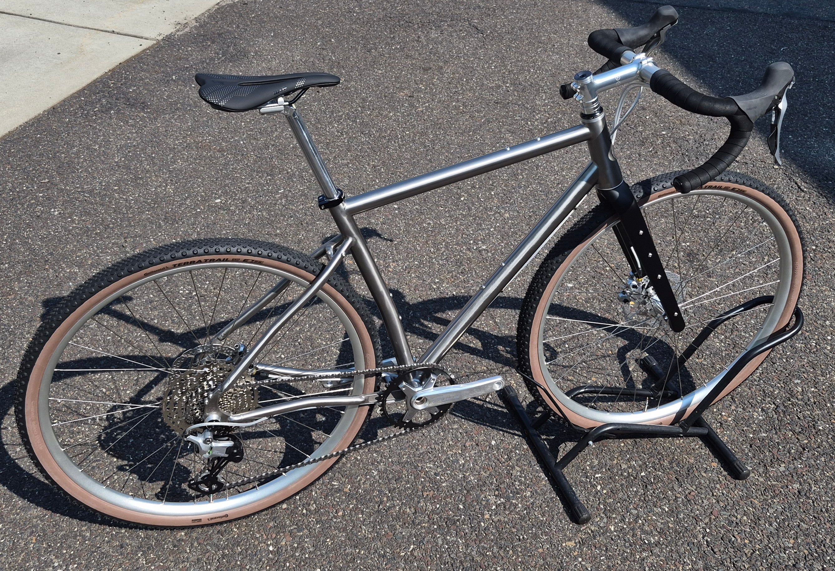 New 56cm Lynskey Odyssey titanium gravel bike custom build