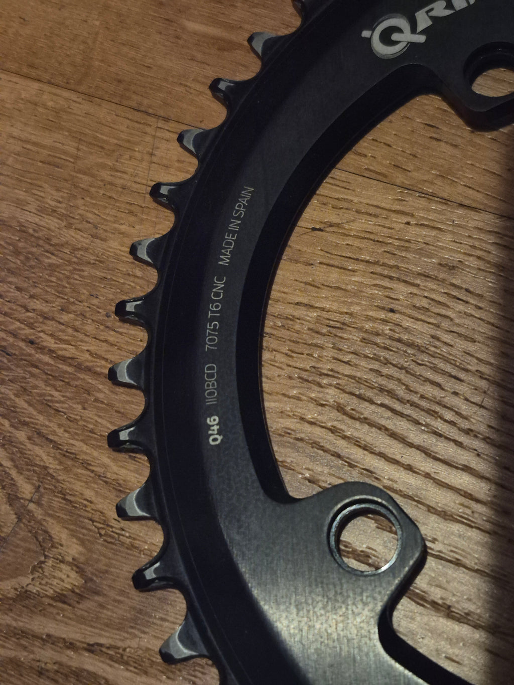 Used Rotor chainring oval 46t 4x110 bcd