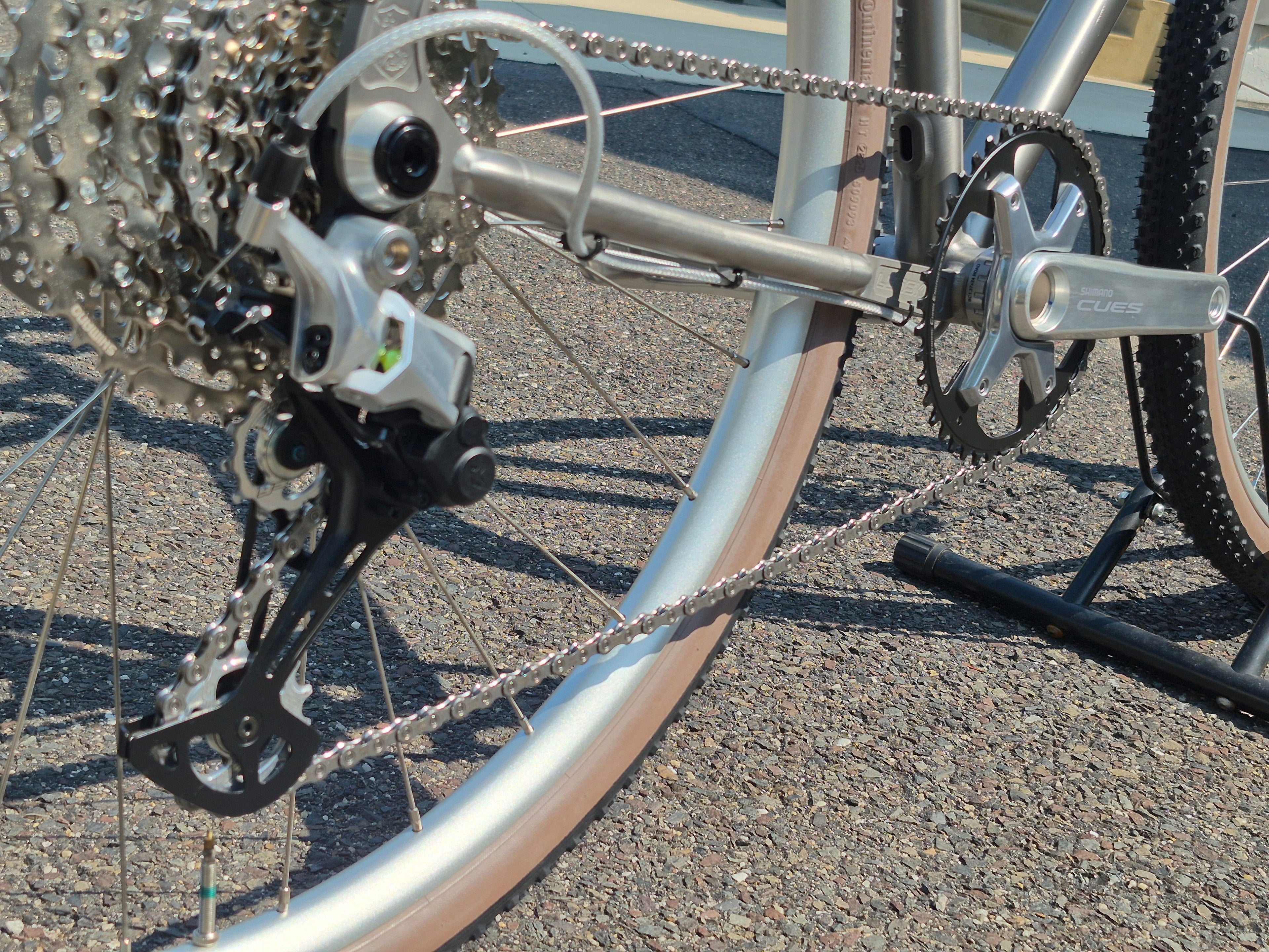 New 56cm Lynskey Odyssey titanium gravel bike custom build