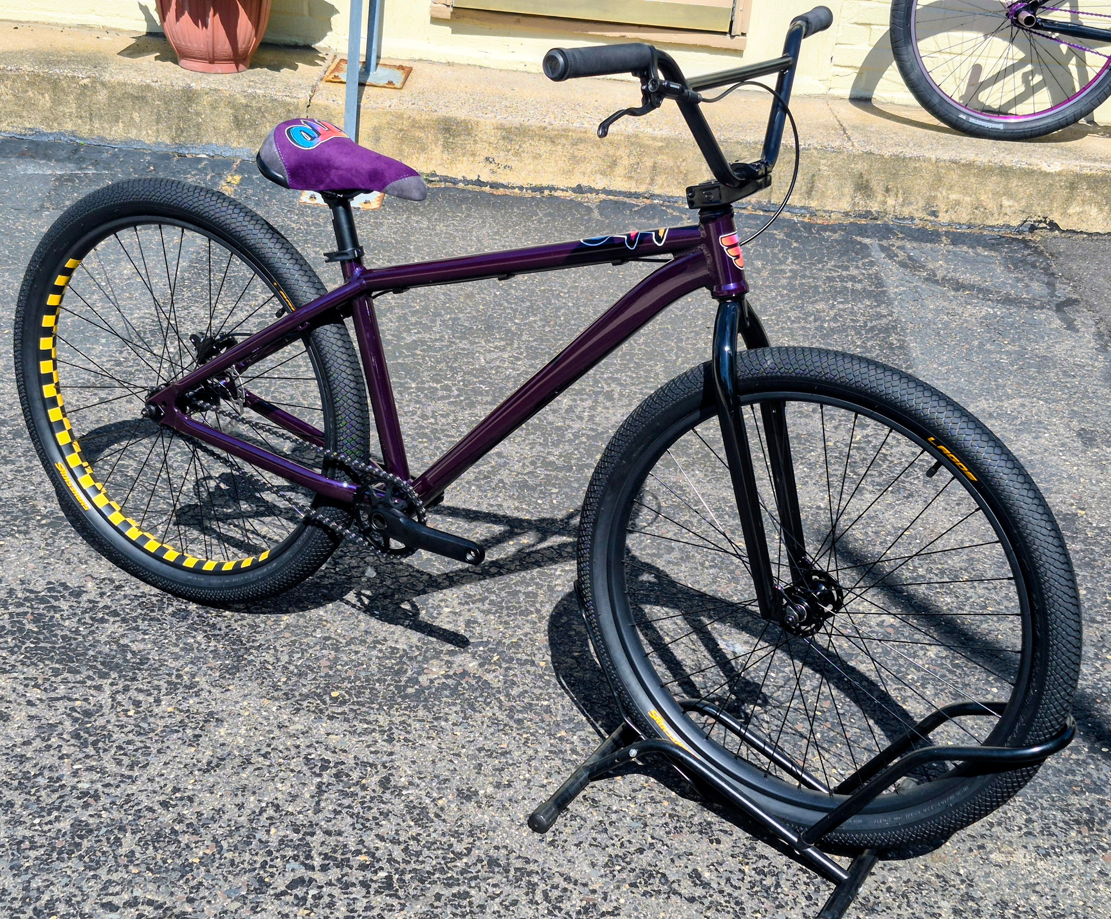 Mafia TTO purple 27.5 wheelie bike Big BMX