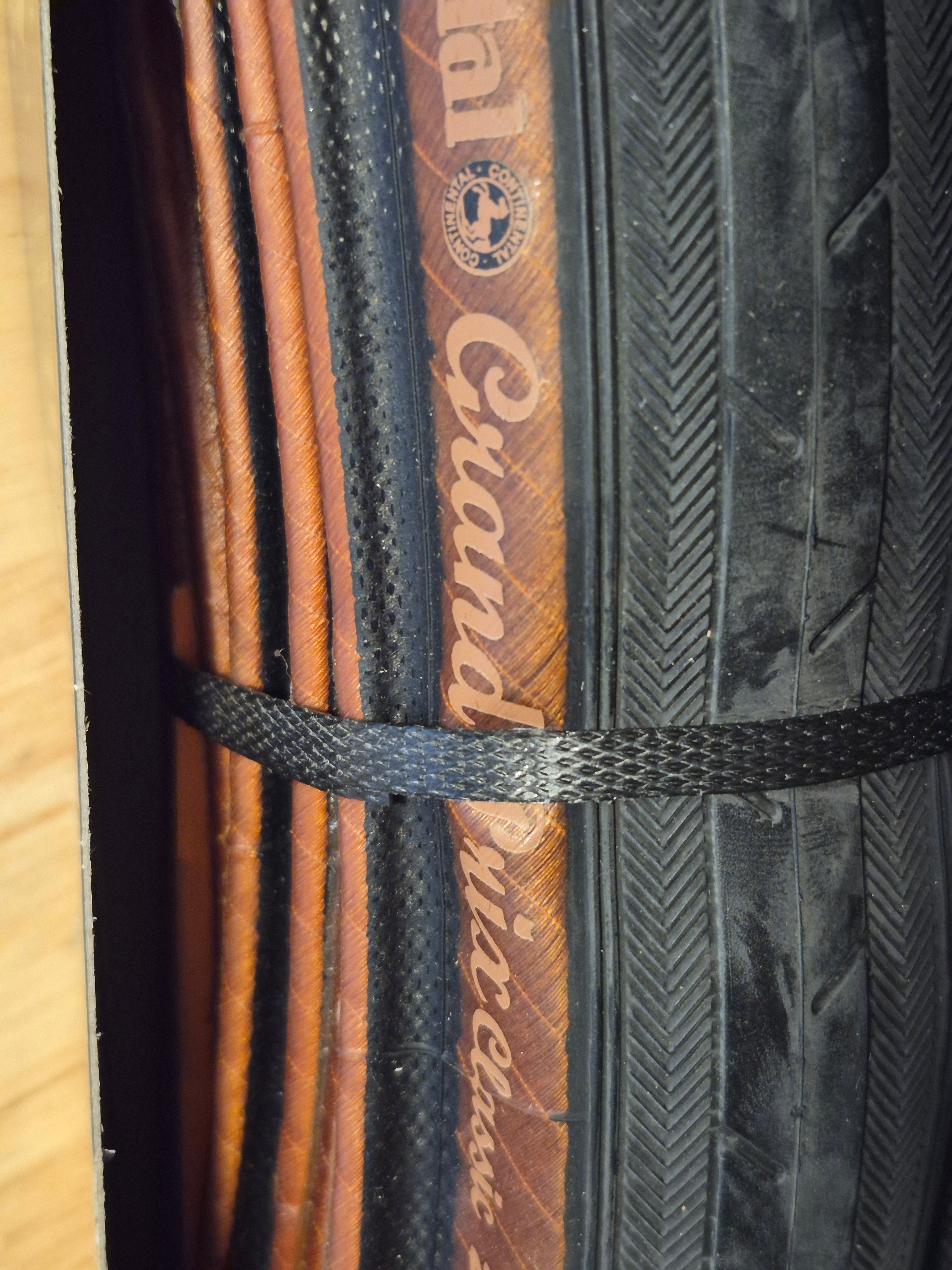 Pair of New Continental Grand Prix Classic 700x25 tires