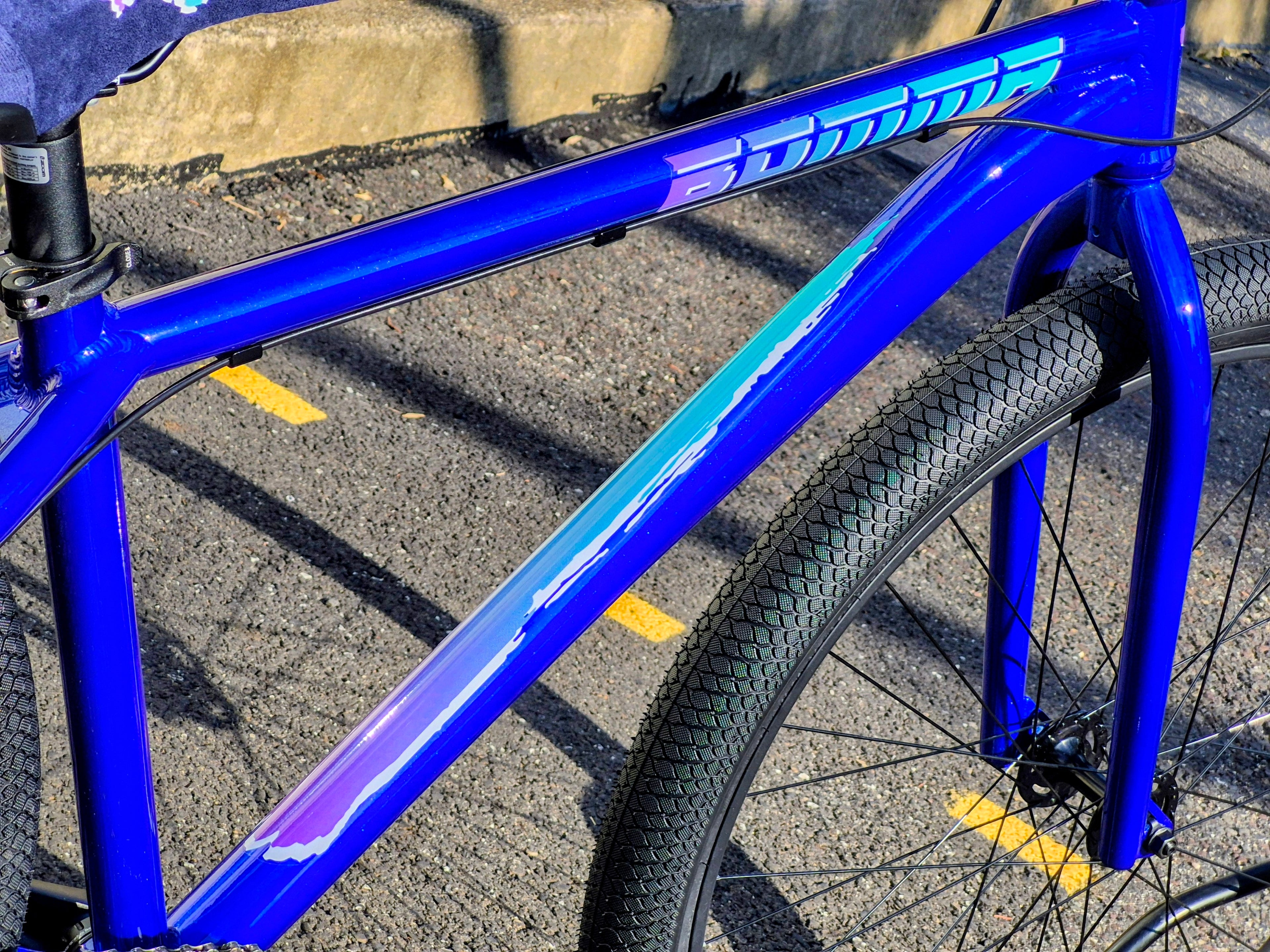 New Mafia Thrust big BMX WHEELIE bike Blue 29 geared