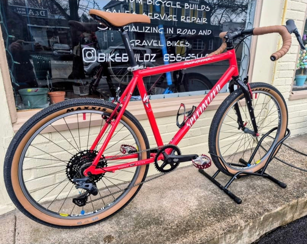 Specialized resto mod Rockhopper monster gravel bike large