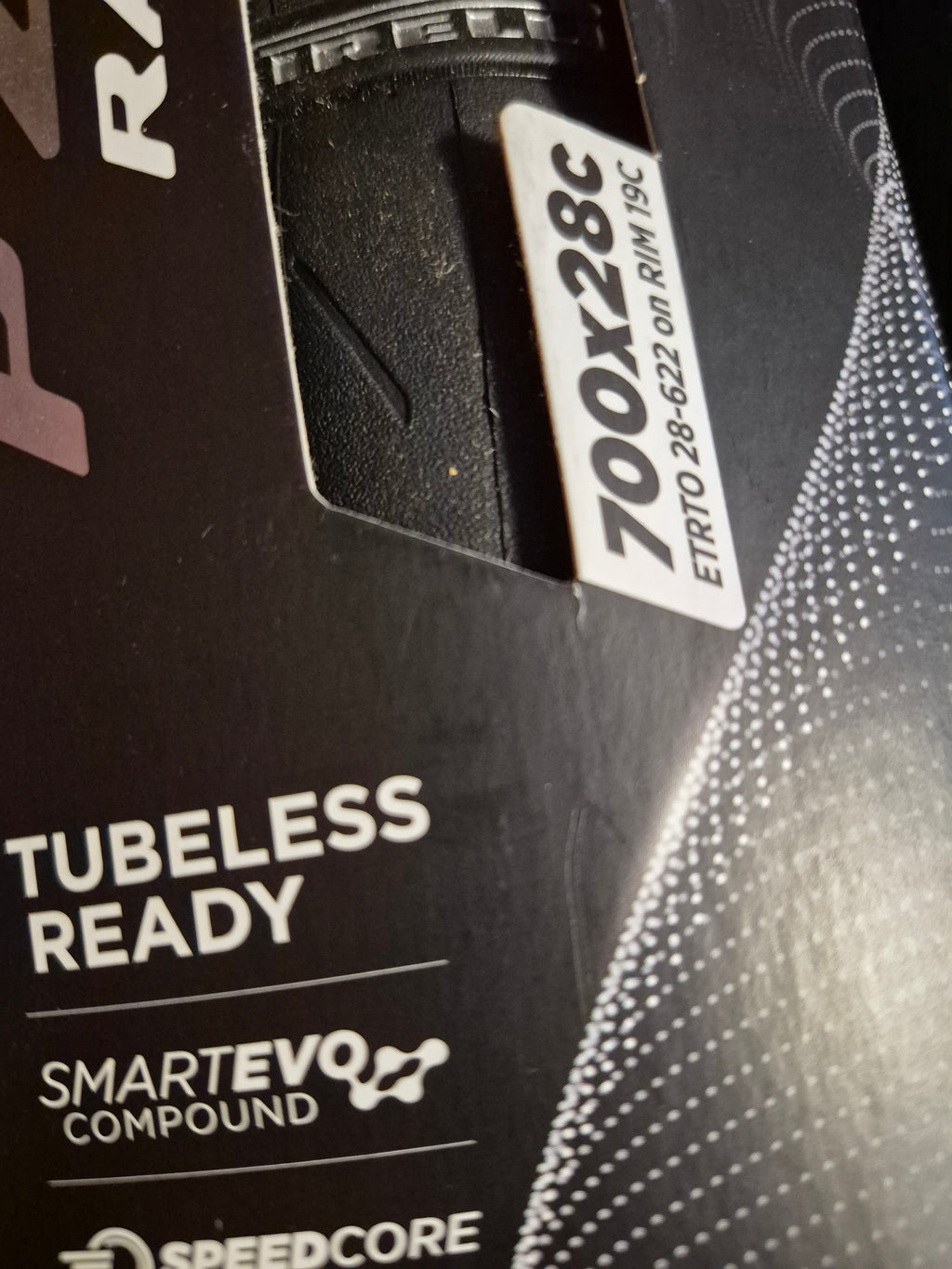 Pirelli Pzero Race TLR tires 700x28 pair