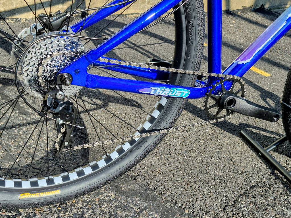 New Mafia Thrust big BMX WHEELIE bike Blue 29 geared