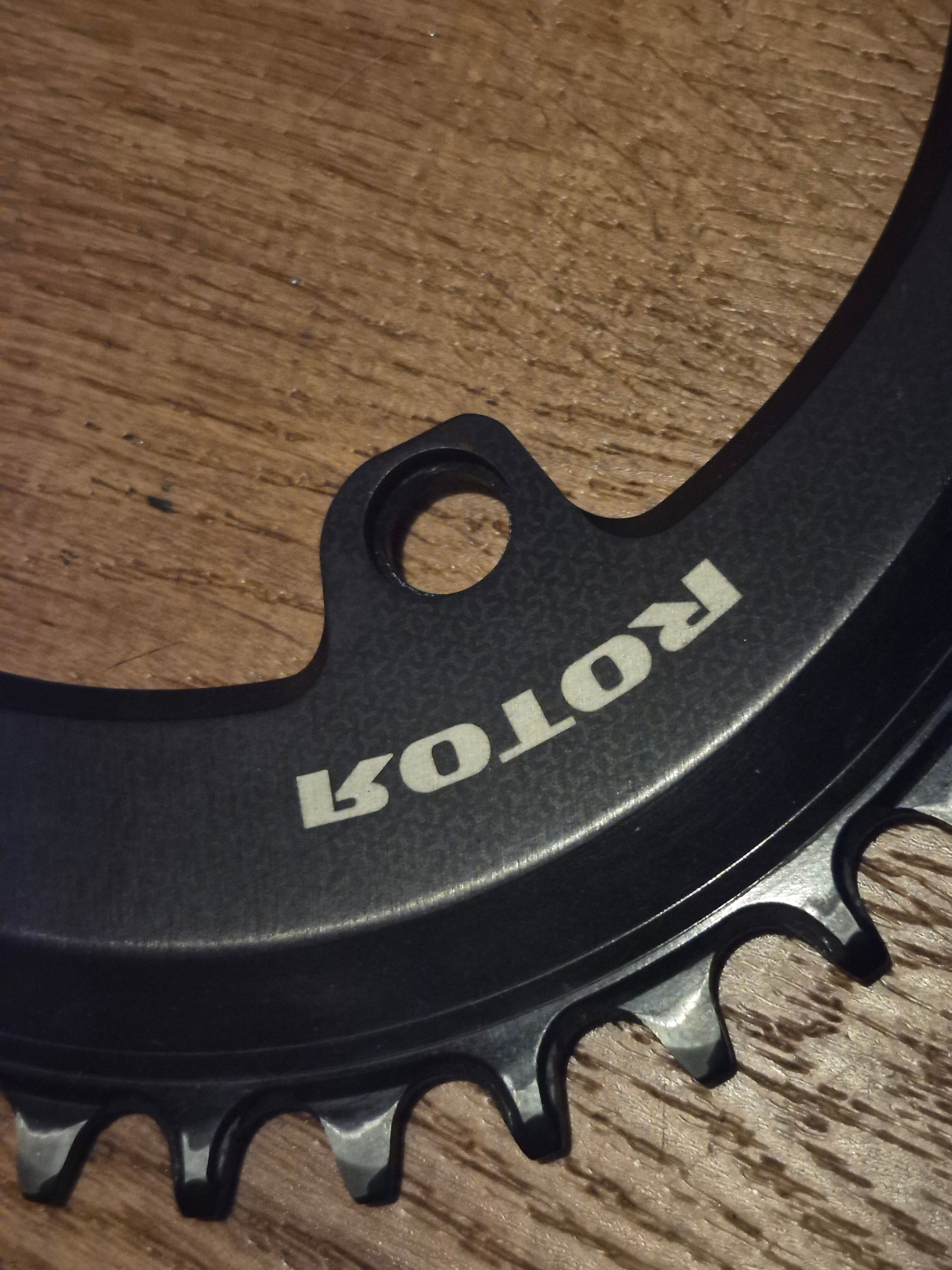 Used Rotor chainring oval 46t 4x110 bcd