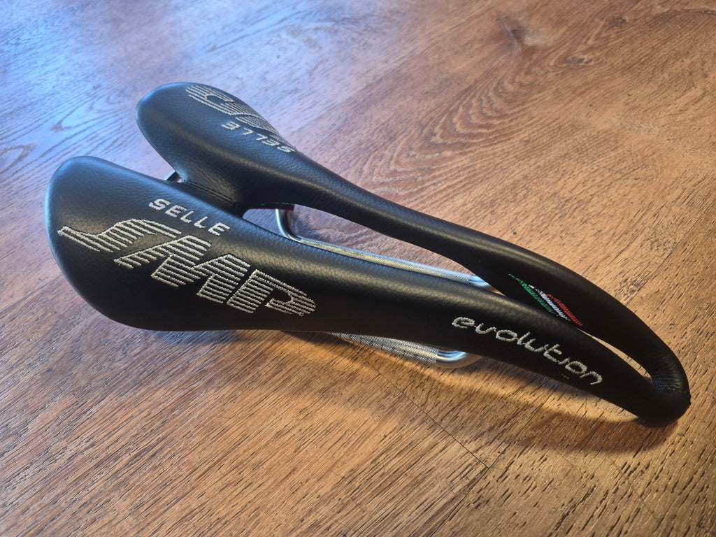 Used Selle Italia SMP Evolution saddle 130mm