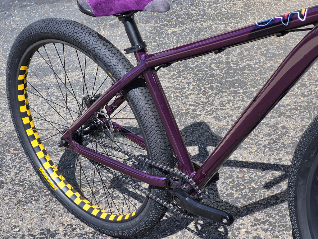 Mafia TTO purple 27.5 wheelie bike Big BMX