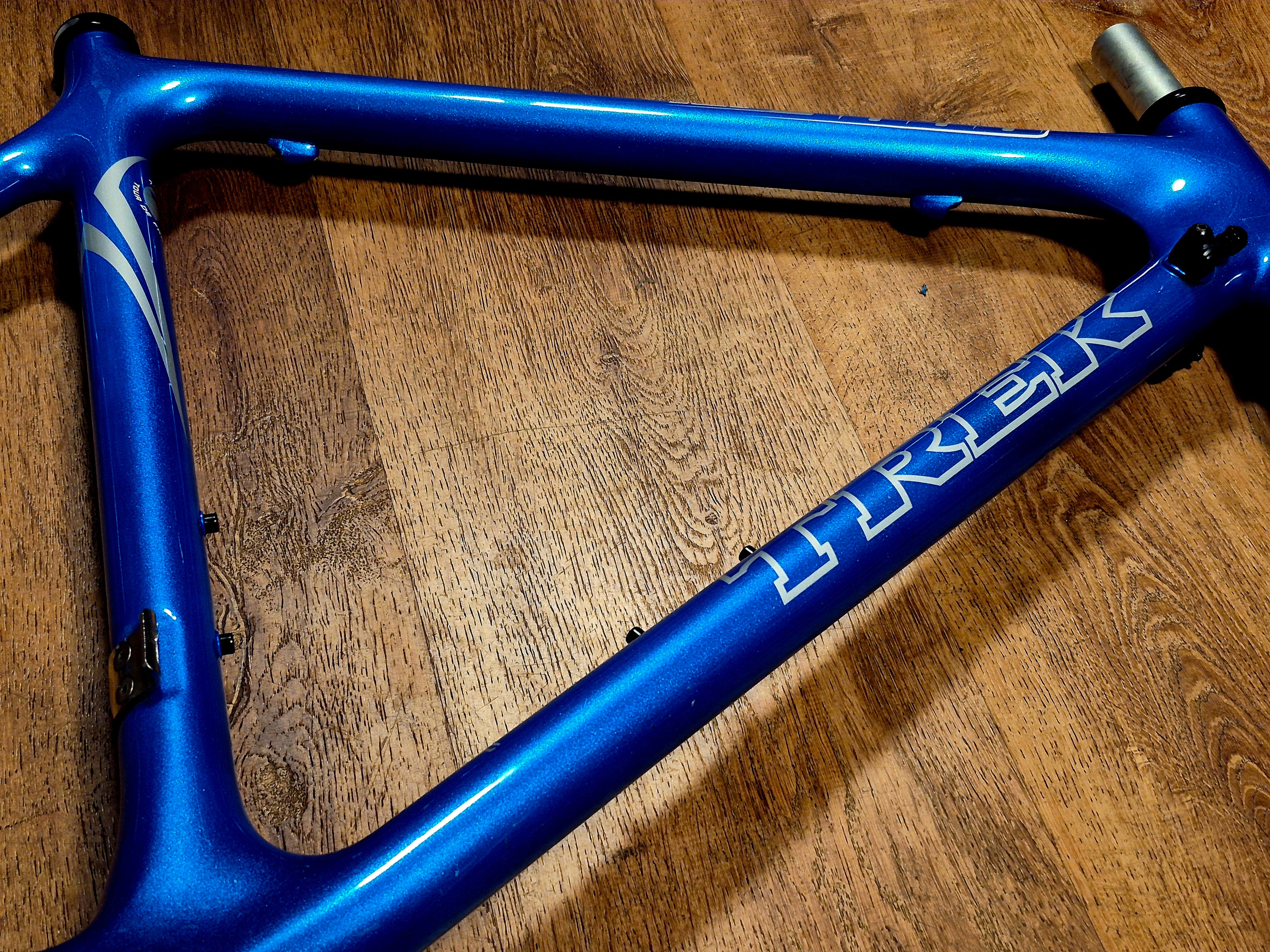 58cm Trek 5000 TCT carbon road bike frameset