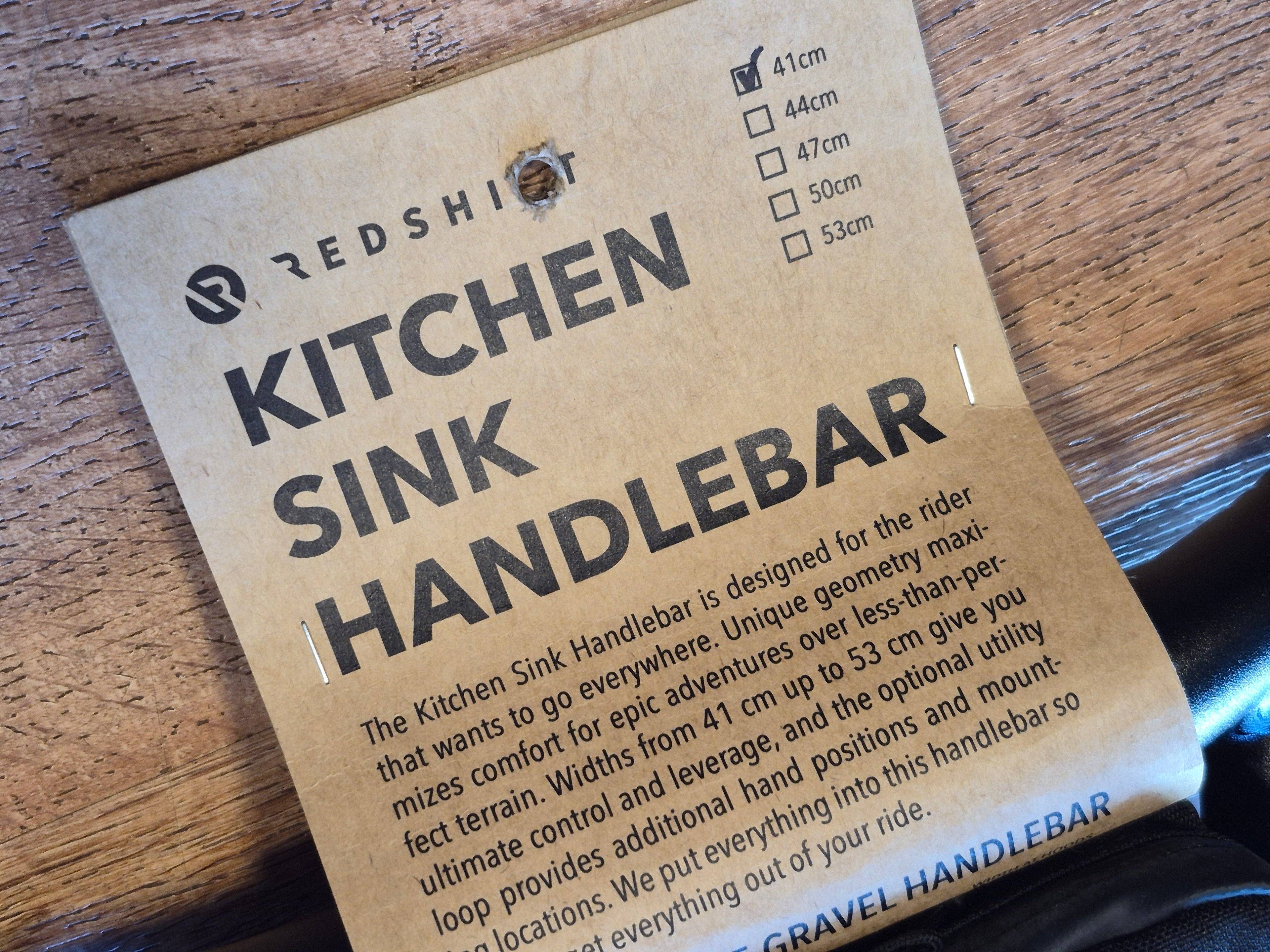 Low Flare Kitchen Sink Gravel Handlebar System