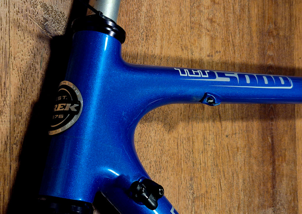 58cm Trek 5000 TCT carbon road bike frameset