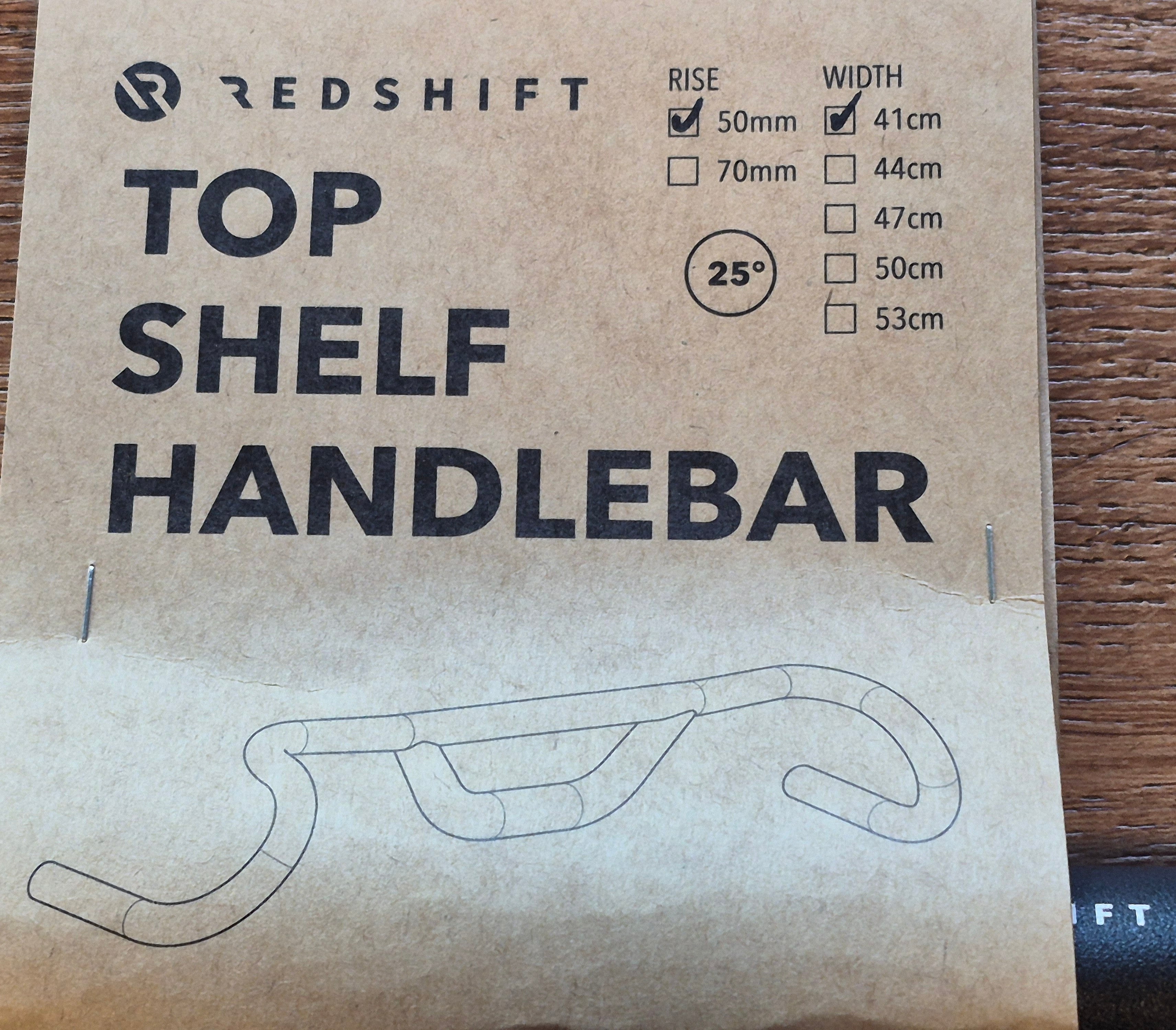 Redshift Top Shelf Handlebar 41cm