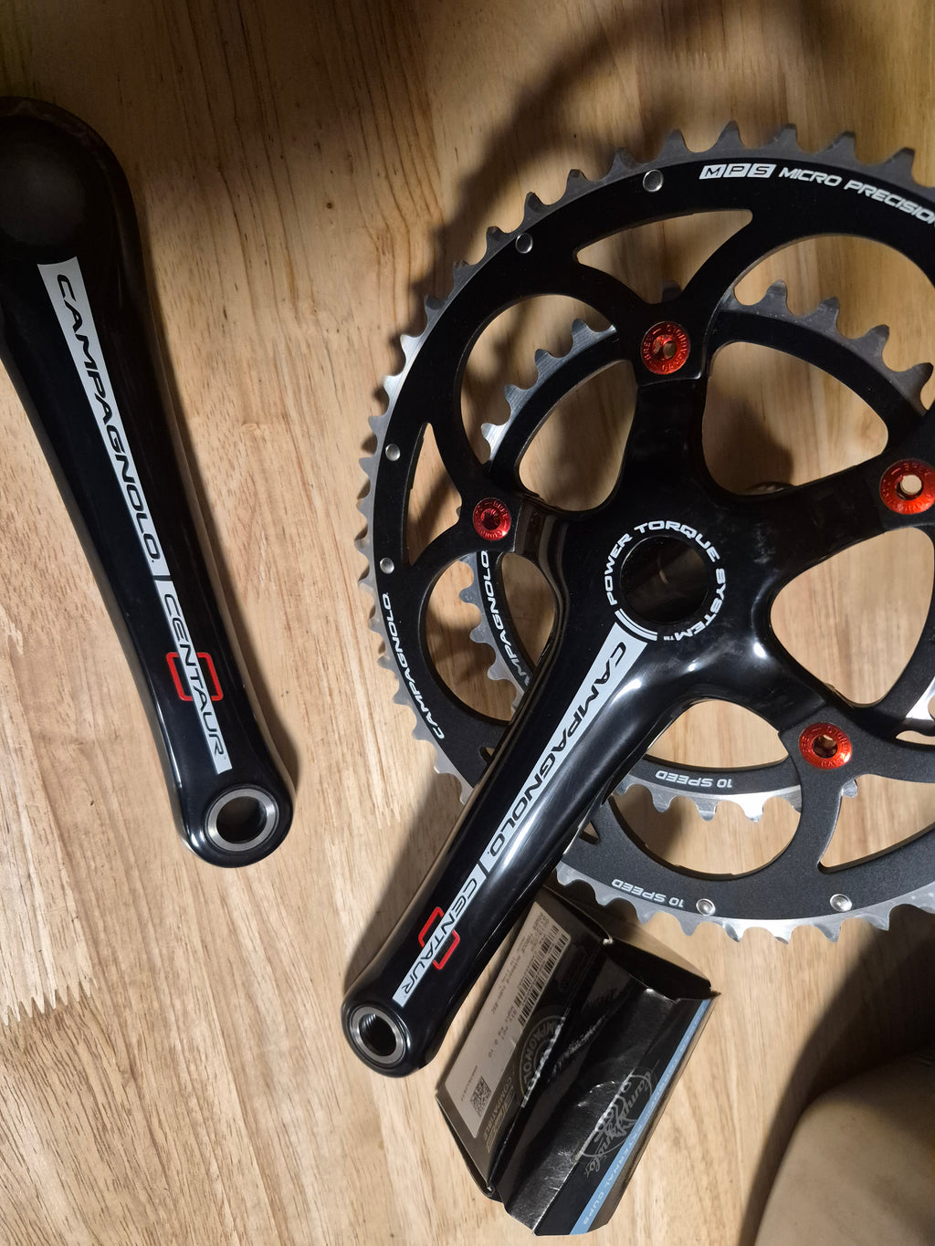 Campagnolo Centuar 10s crankset 50/34