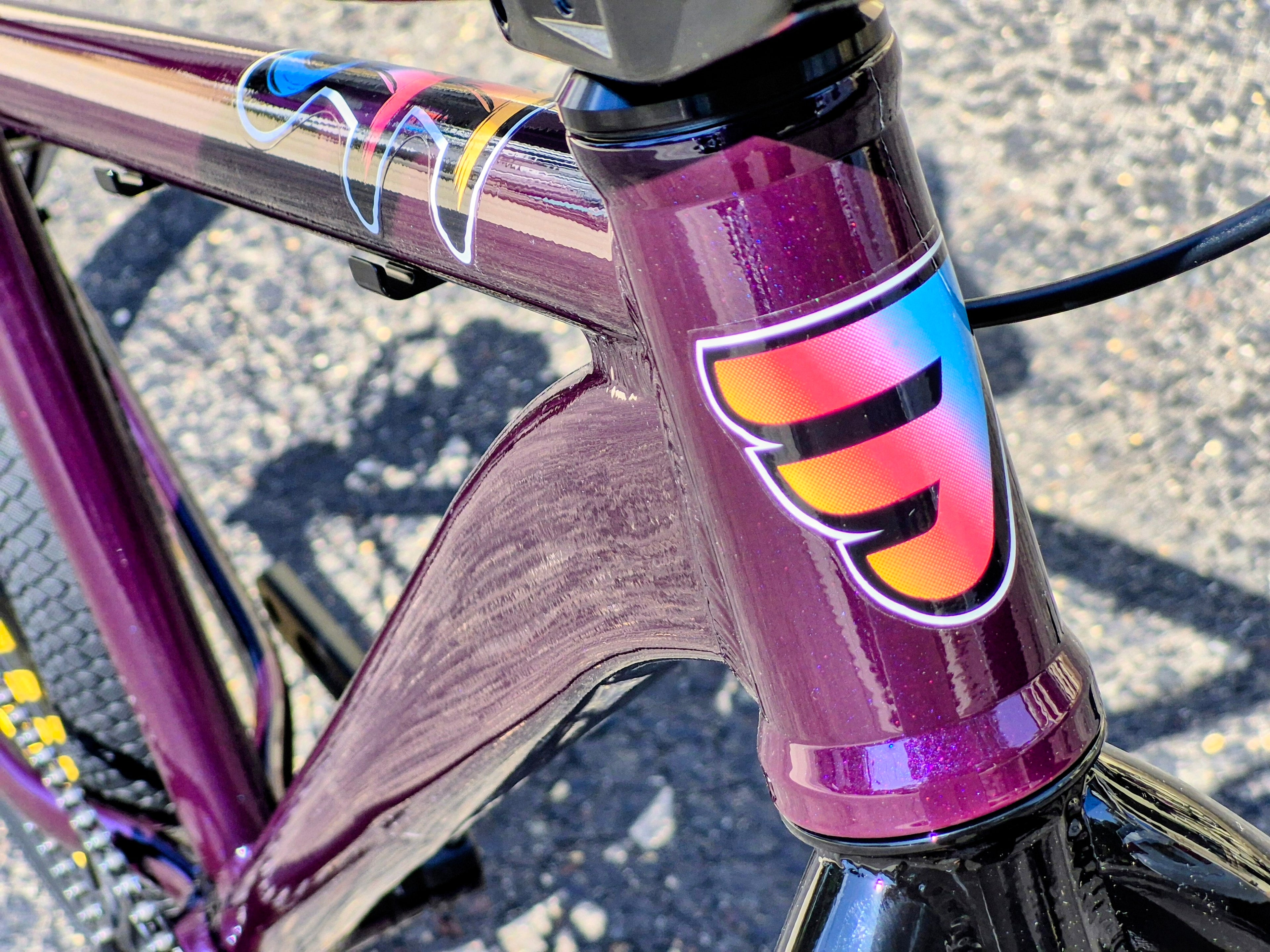 Mafia TTO purple 27.5 wheelie bike Big BMX
